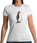 Space Animals - Penguin Womens T-Shirt