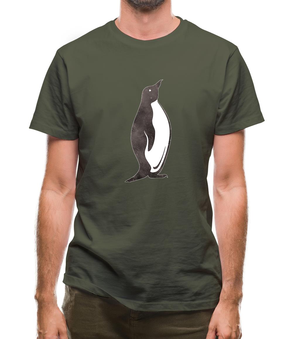 Space Animals - Penguin Mens T-Shirt