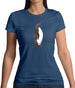 Space Animals - Penguin Womens T-Shirt