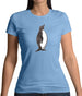 Space Animals - Penguin Womens T-Shirt