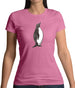 Space Animals - Penguin Womens T-Shirt