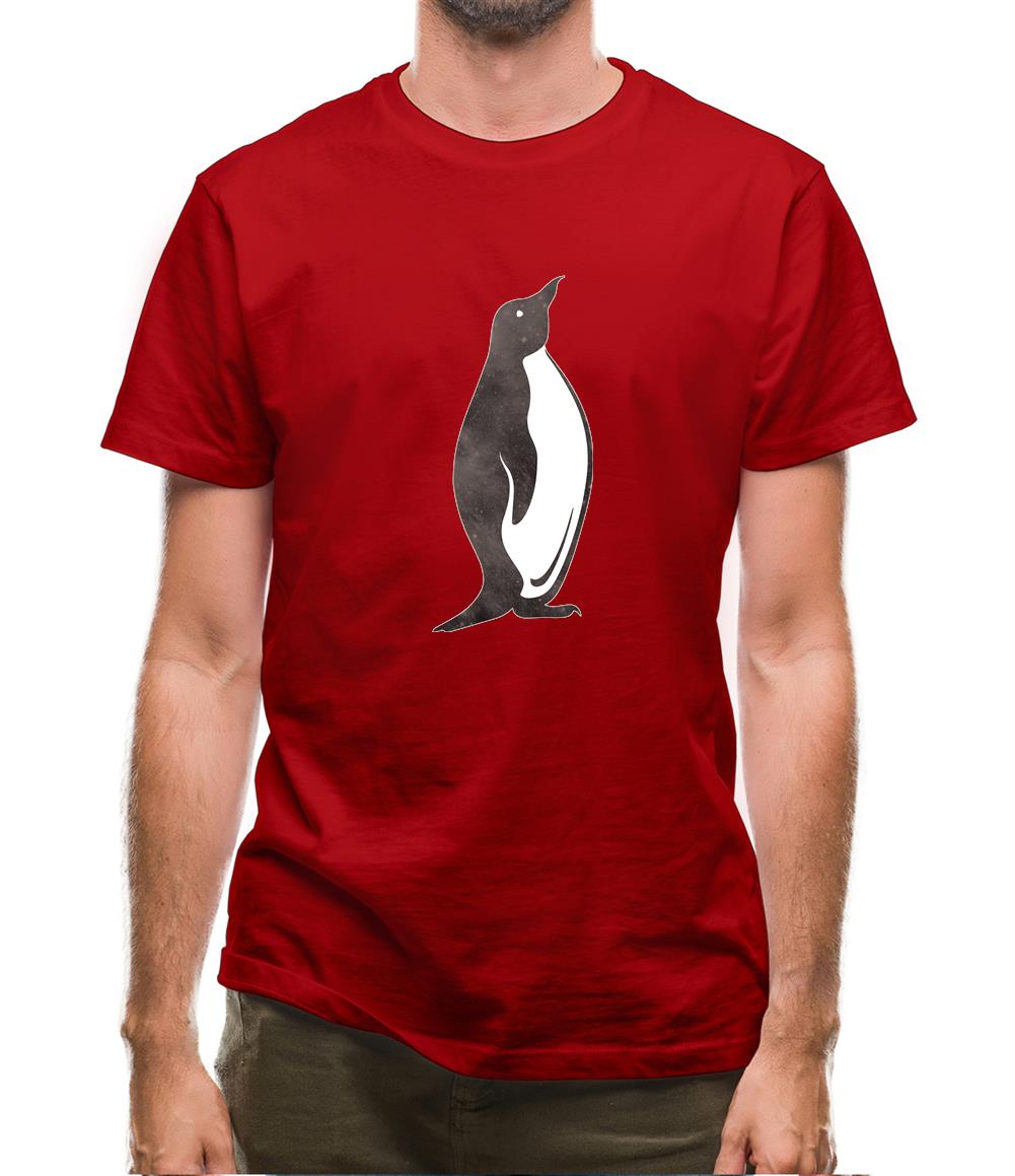 Space Animals - Penguin Mens T-Shirt