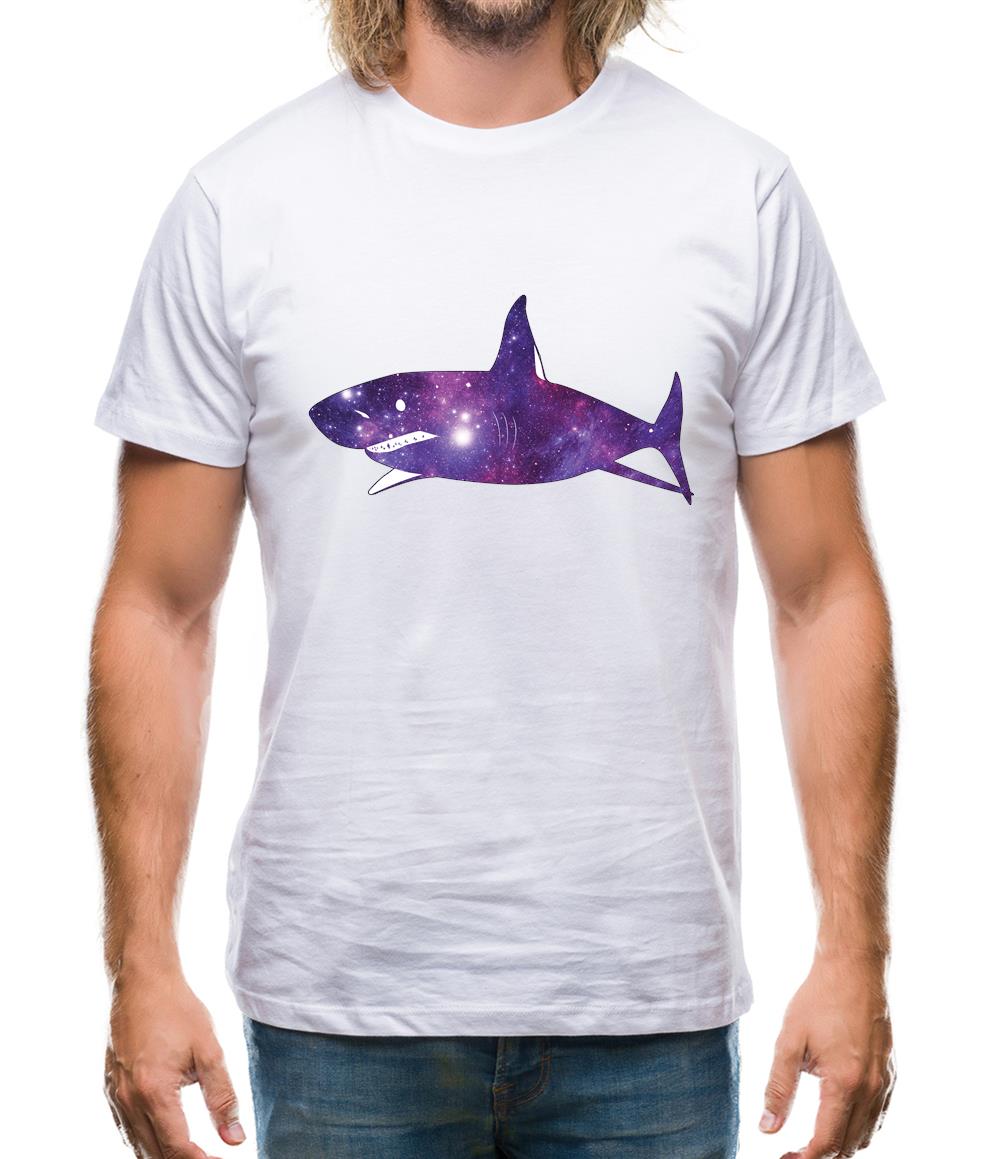 Space Animals - Shark Mens T-Shirt