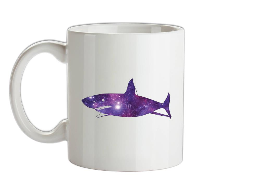 Space Shark Ceramic Mug