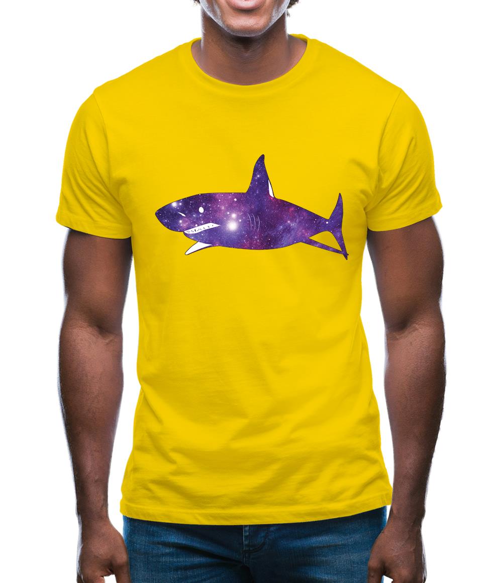 Space Animals - Shark Mens T-Shirt