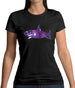 Space Animals - Shark Womens T-Shirt