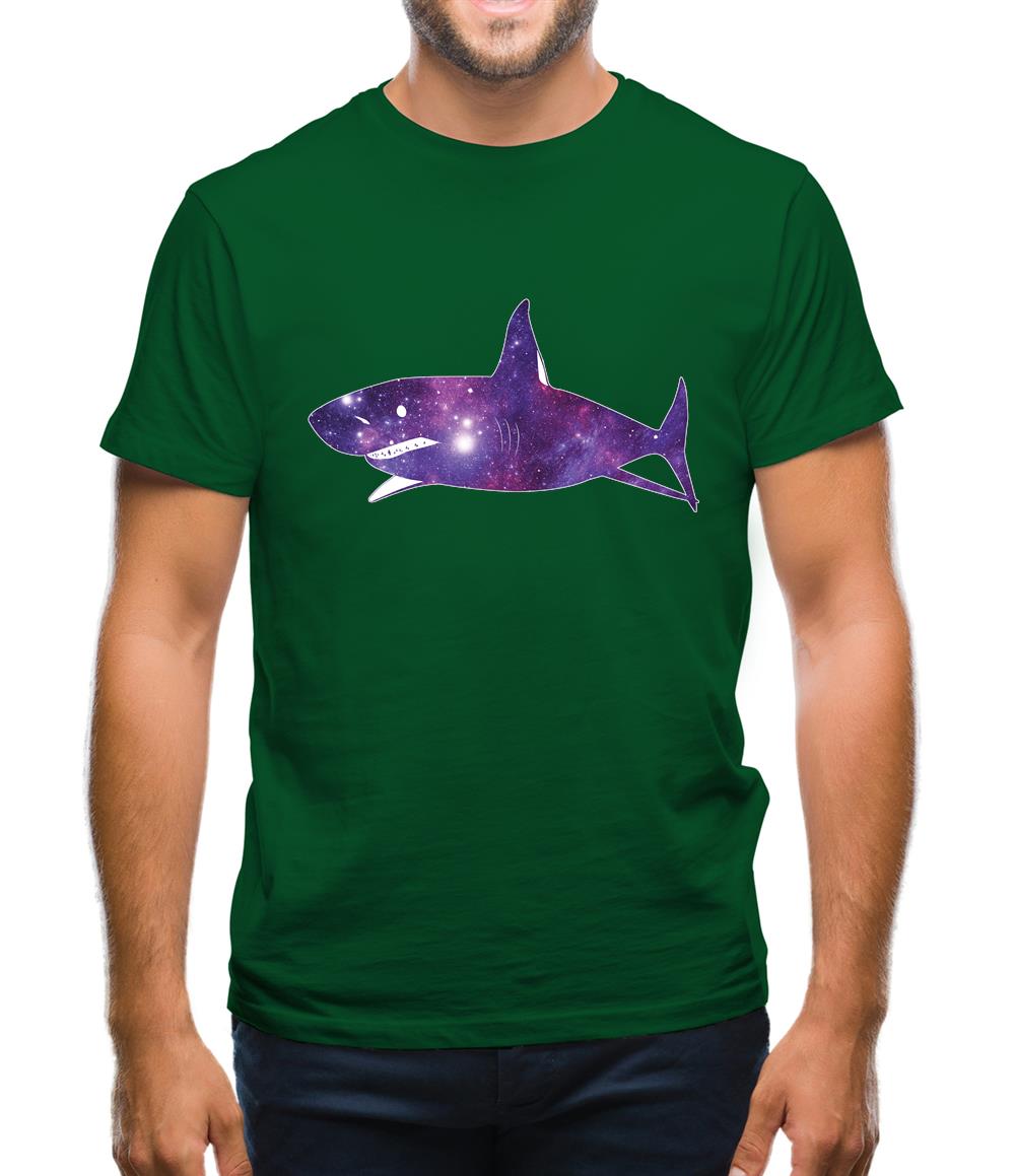 Space Animals - Shark Mens T-Shirt
