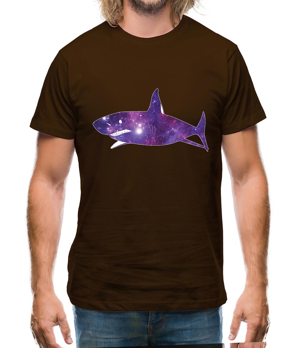 Space Animals - Shark Mens T-Shirt