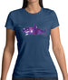 Space Animals - Shark Womens T-Shirt