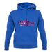 Space Animals - Shark unisex hoodie