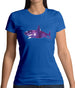 Space Animals - Shark Womens T-Shirt