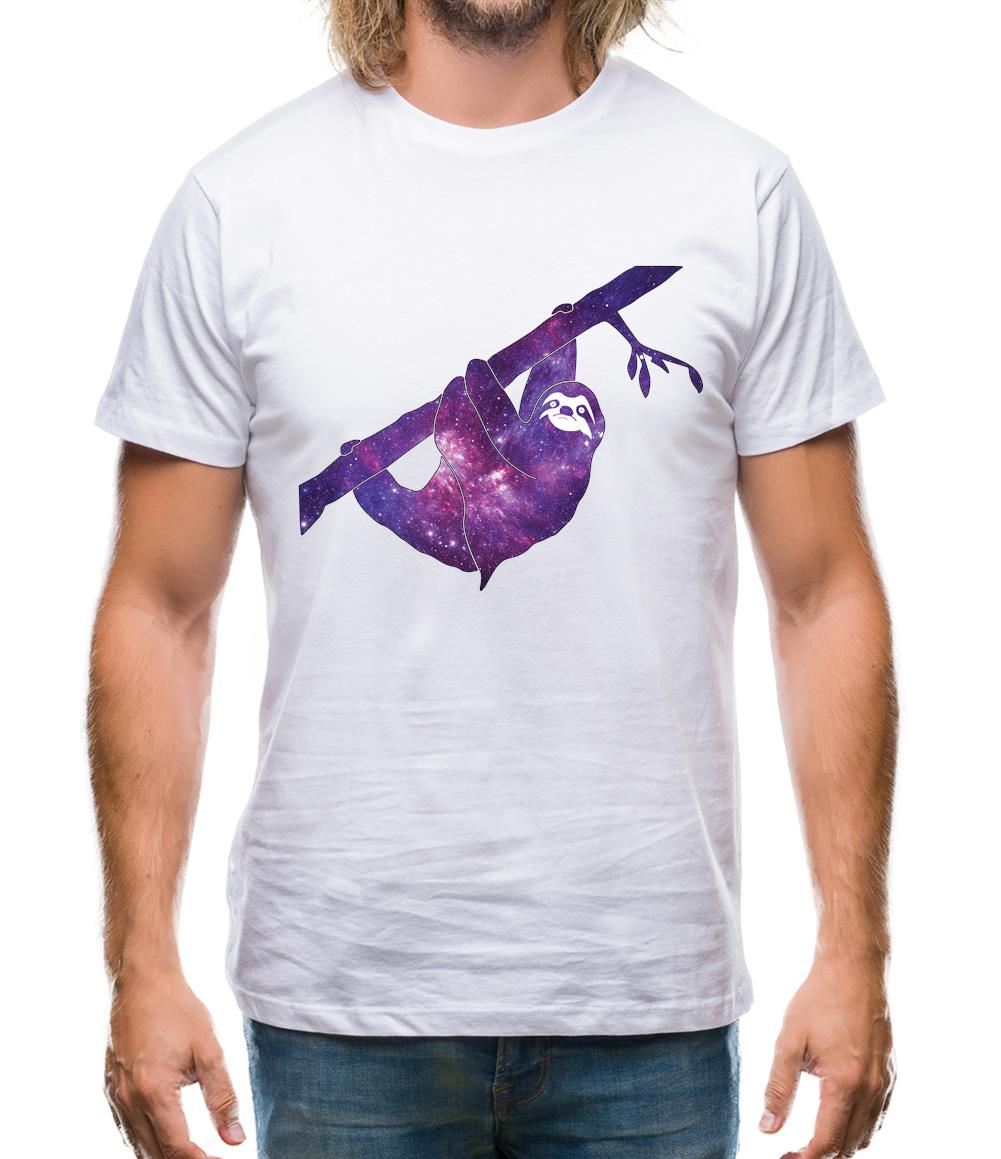 Space Animals - Sloth Mens T-Shirt