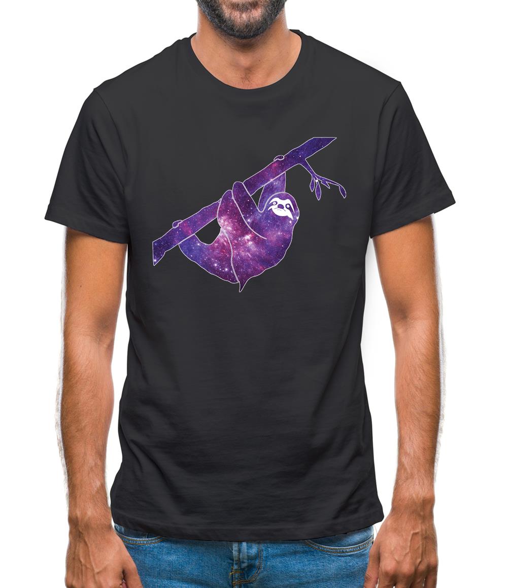 Space Animals - Sloth Mens T-Shirt