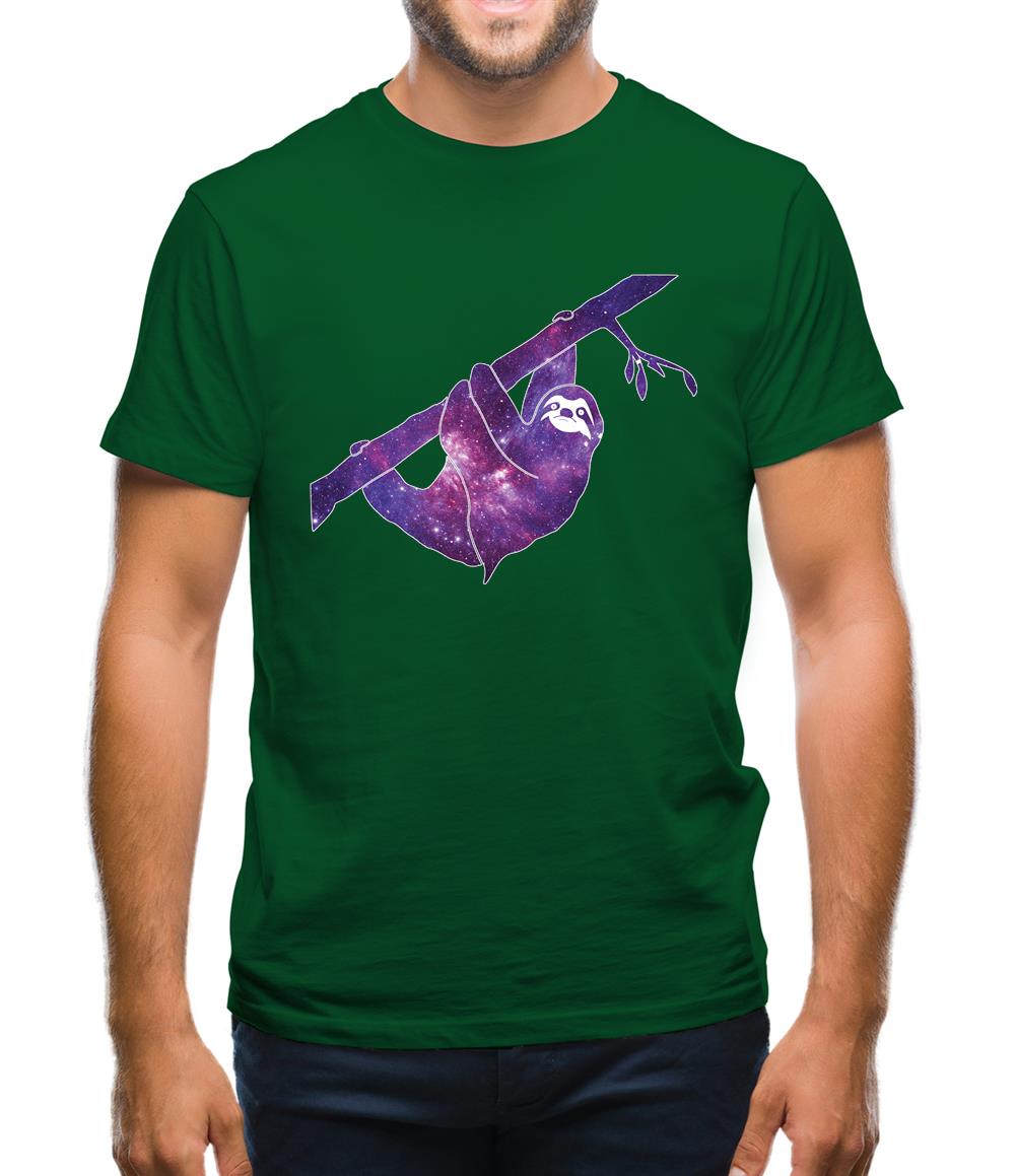 Space Animals - Sloth Mens T-Shirt