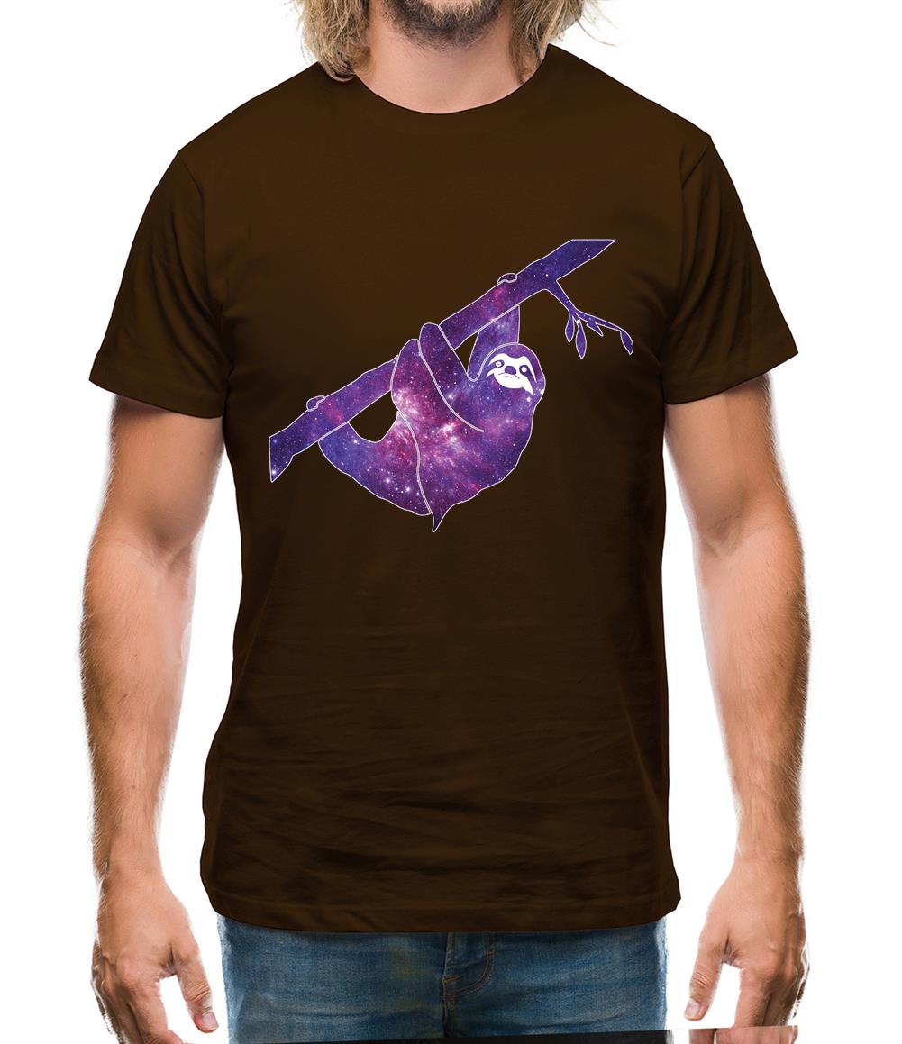 Space Animals - Sloth Mens T-Shirt