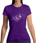 Space Animals - Sloth Womens T-Shirt