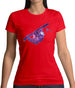 Space Animals - Sloth Womens T-Shirt