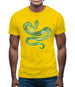 Space Animals - Snake Mens T-Shirt