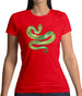 Space Animals - Snake Womens T-Shirt