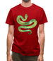 Space Animals - Snake Mens T-Shirt