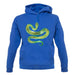 Space Animals - Snake unisex hoodie