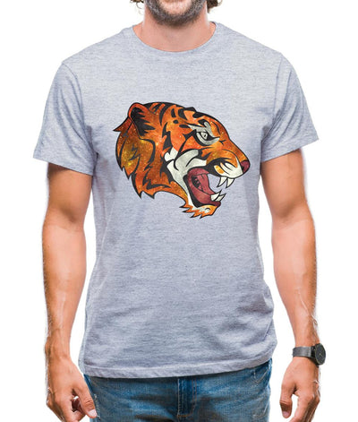 Space Animals - Tiger Mens T-Shirt