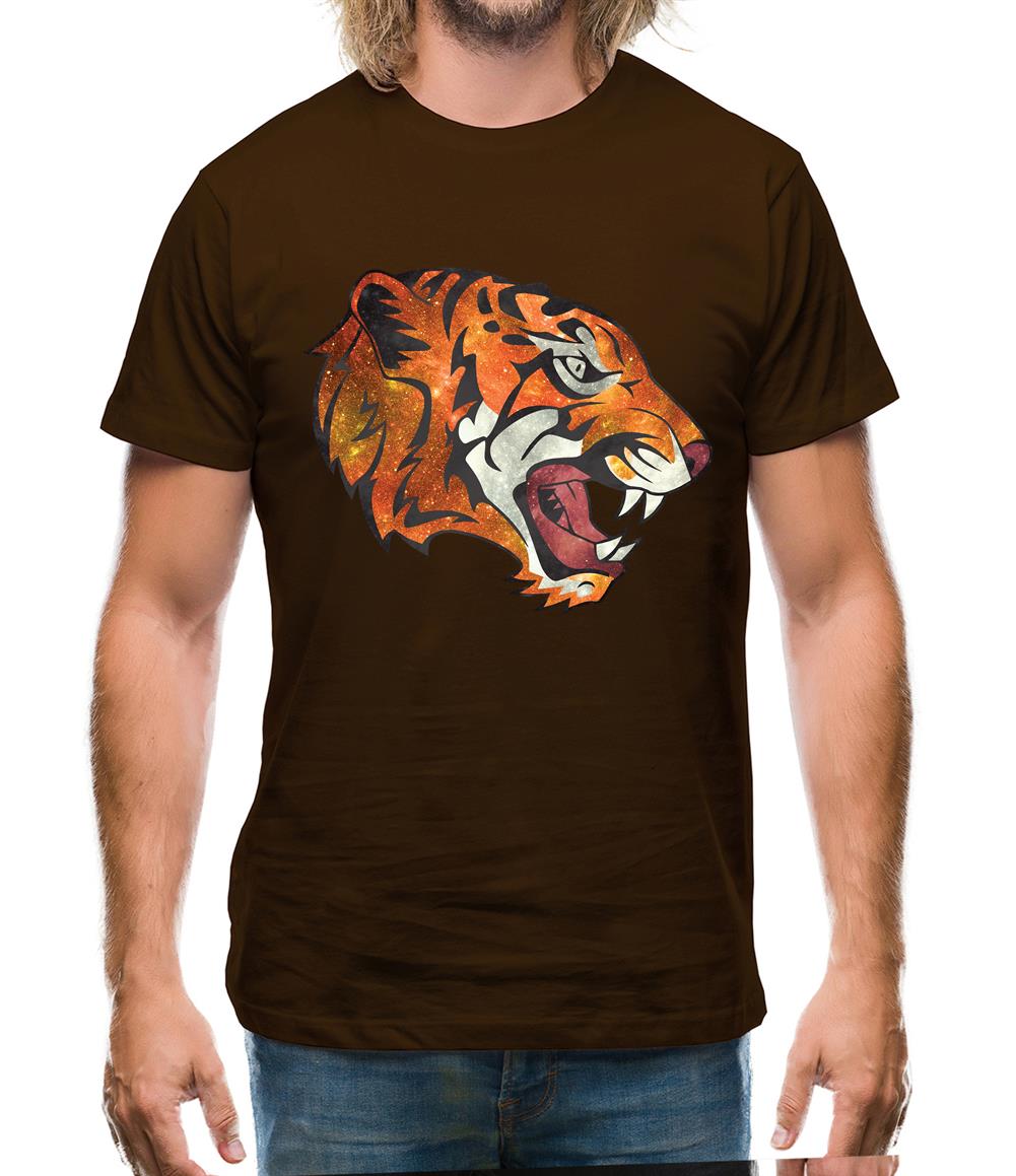 Space Animals - Tiger Mens T-Shirt
