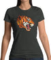 Space Animals - Tiger Womens T-Shirt