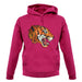 Space Animals - Tiger unisex hoodie