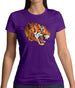 Space Animals - Tiger Womens T-Shirt