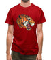 Space Animals - Tiger Mens T-Shirt