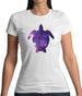 Space Animals - Turtle Womens T-Shirt