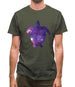 Space Animals - Turtle Mens T-Shirt