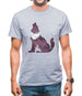 Space Animals - Wolf Mens T-Shirt