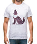 Space Animals - Wolf Mens T-Shirt