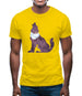 Space Animals - Wolf Mens T-Shirt