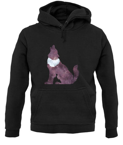 Space Animals - Wolf unisex hoodie