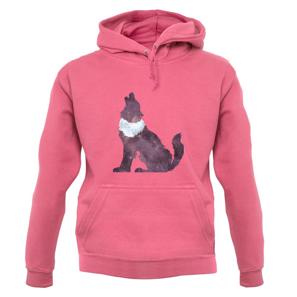 Space Animals - Wolf unisex hoodie