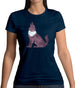 Space Animals - Wolf Womens T-Shirt