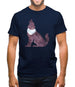 Space Animals - Wolf Mens T-Shirt
