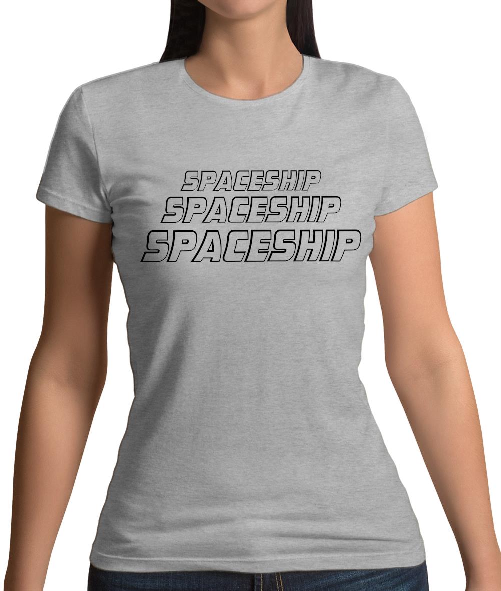 Spaceship Womens T-Shirt