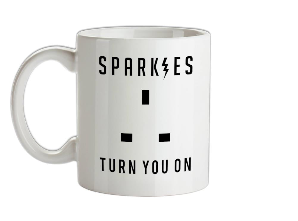Sparkies Turn You On Ceramic Mug