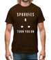 Sparkies Turn You On Mens T-Shirt