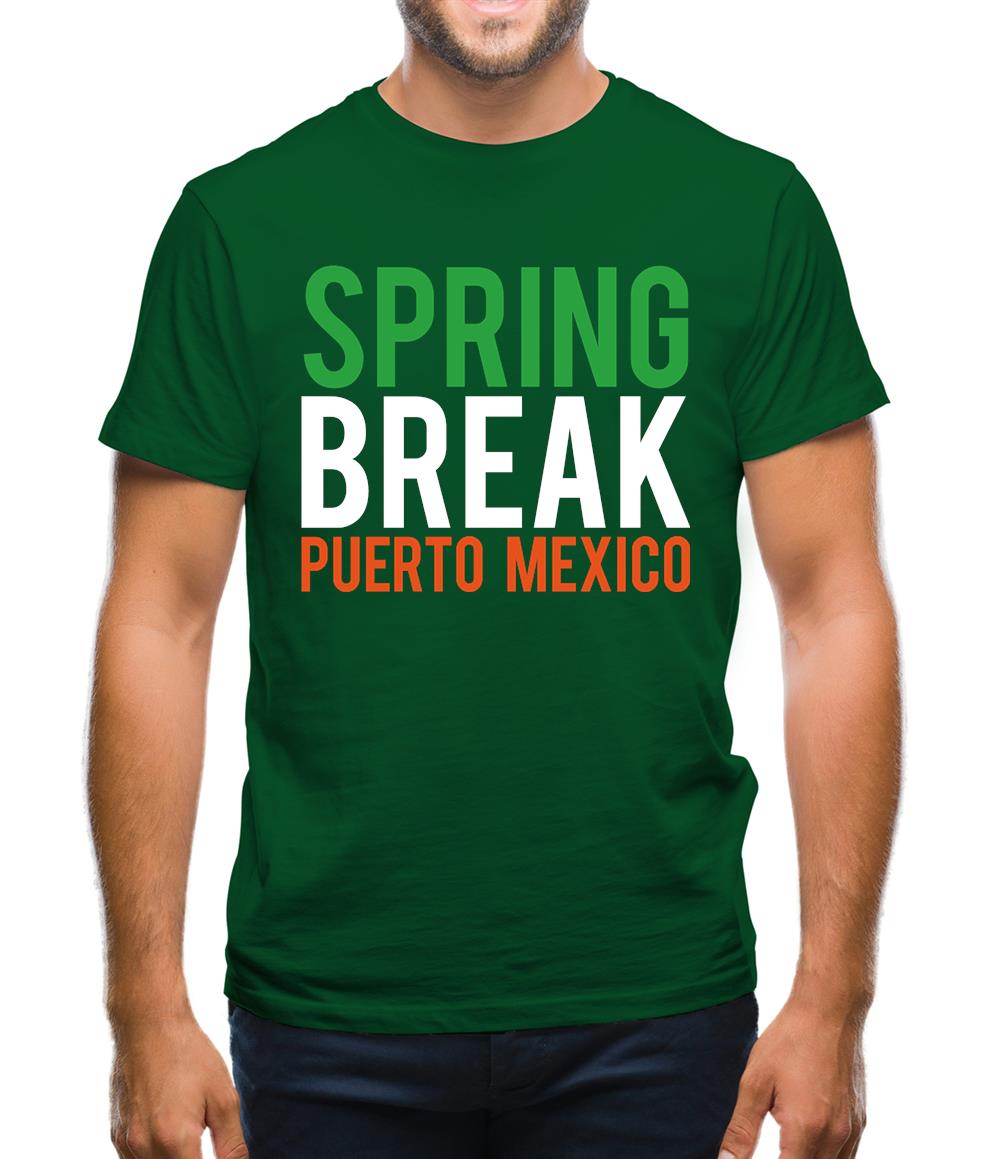 Spring Break Puerto Mexico Mens T-Shirt