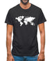 Square Map Mens T-Shirt