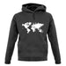 Square Map unisex hoodie