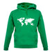 Square Map unisex hoodie