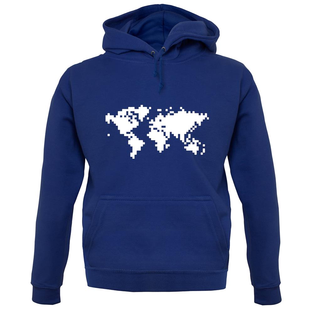 Square Map unisex hoodie