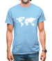 Square Map Mens T-Shirt