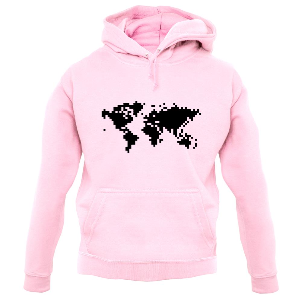 Square Map unisex hoodie
